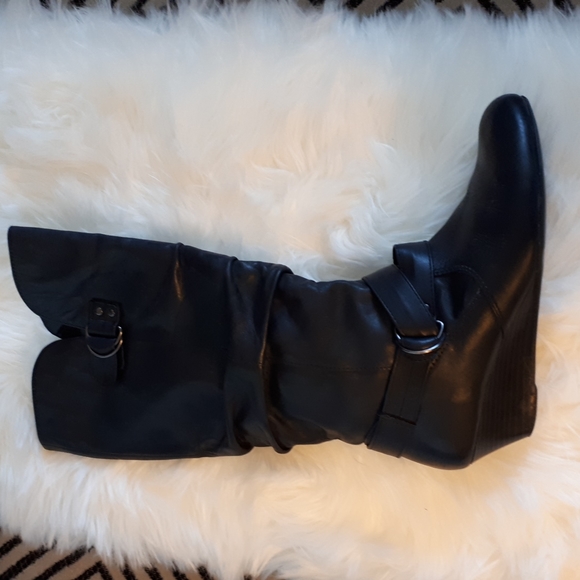 Call It Spring Women's Size 7.5 Boots Black - Picture 3 of 5